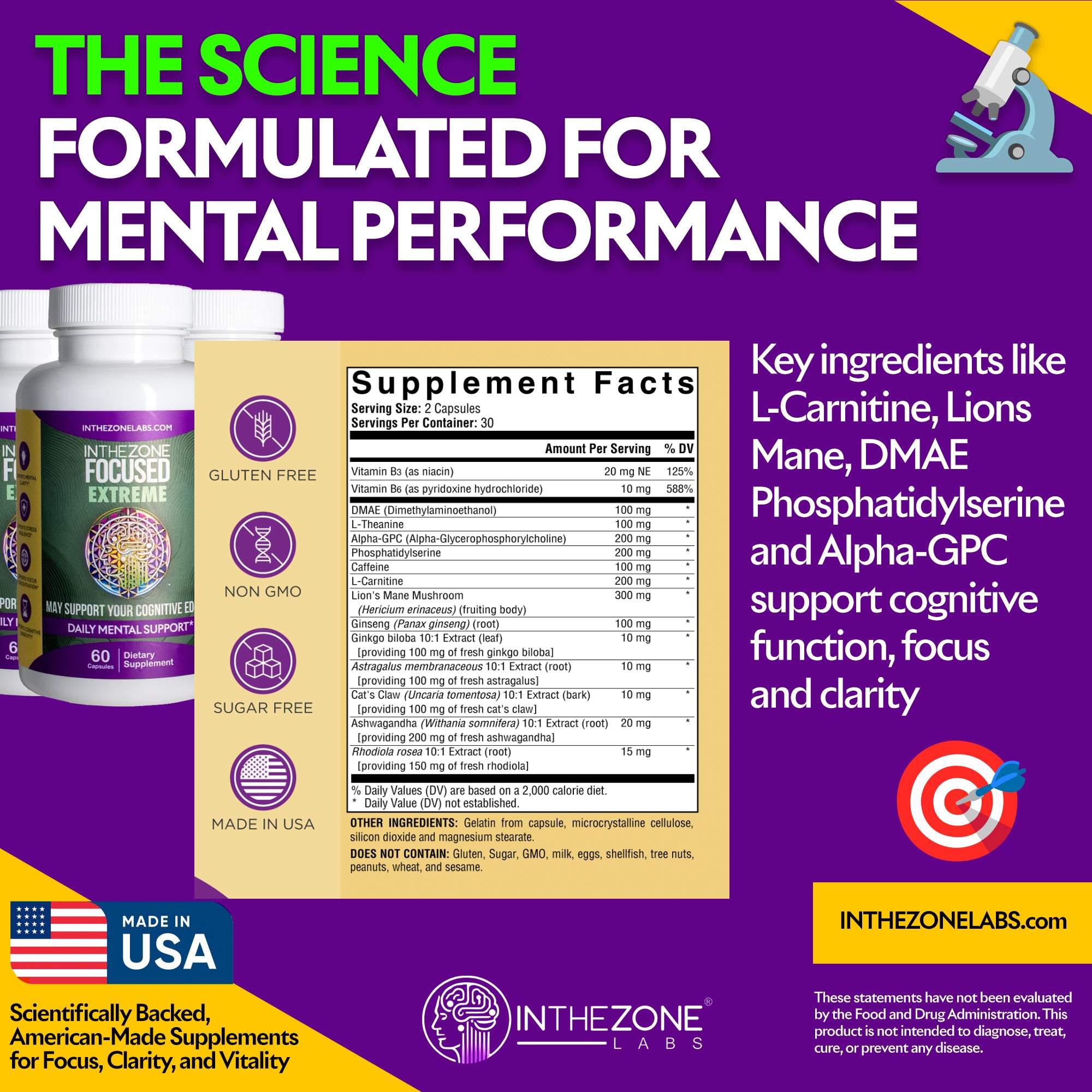 InTheZone Focused Extreme 3 Pack