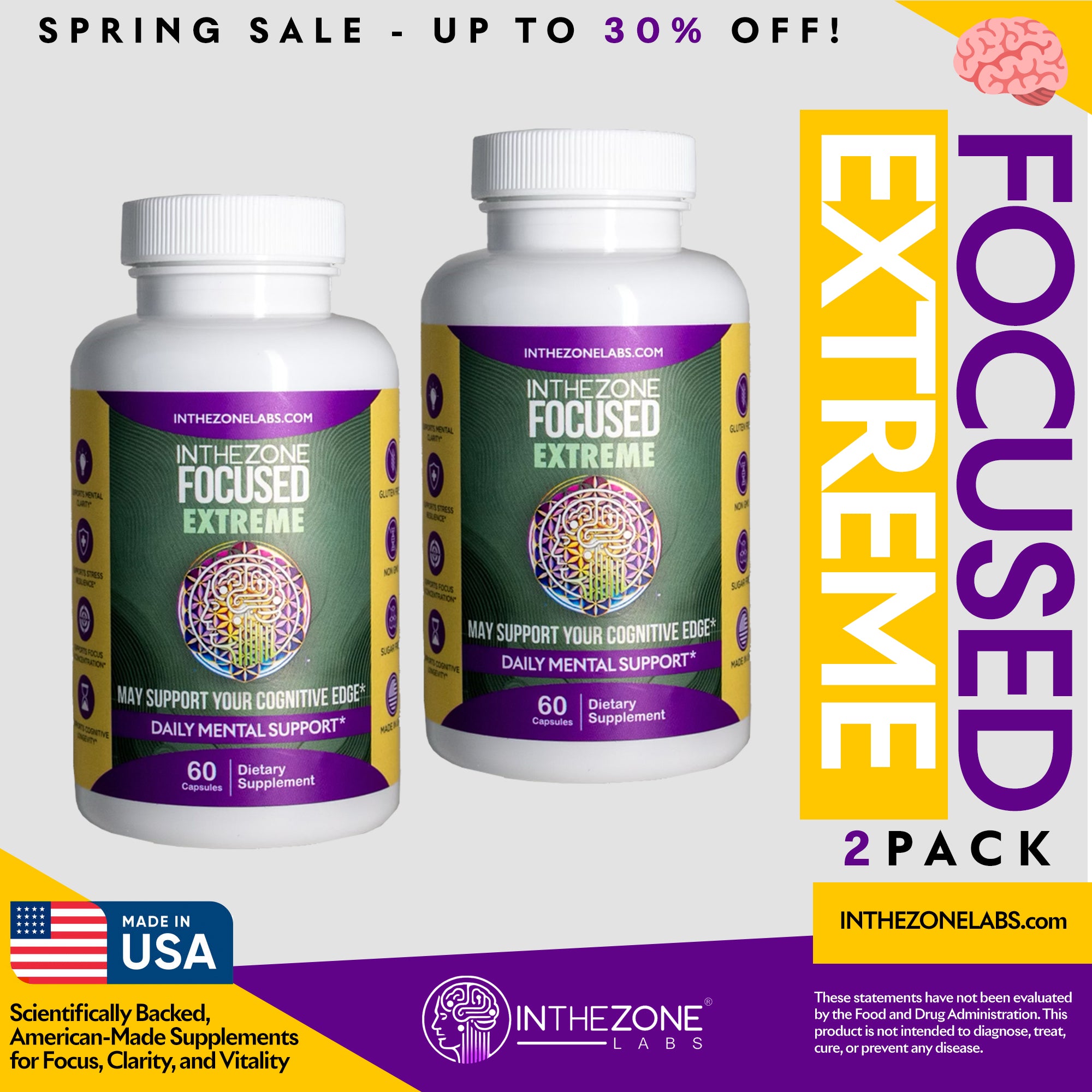 InTheZone Focused Extreme 2 Pack